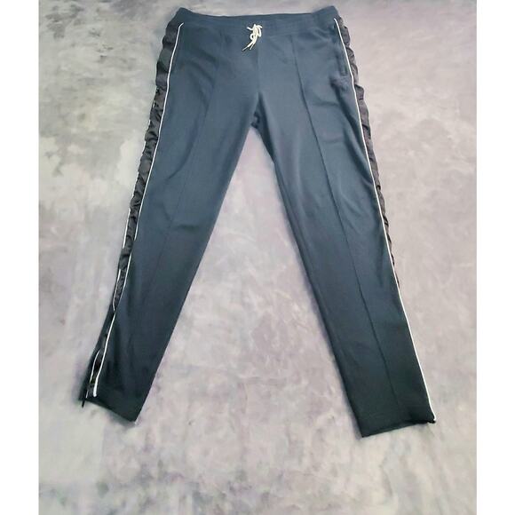 Puma Sweatpants Mens Sz XXL Black Big Sean Tapered Leg Jogger Velour Workout C22 - Picture 1 of 9